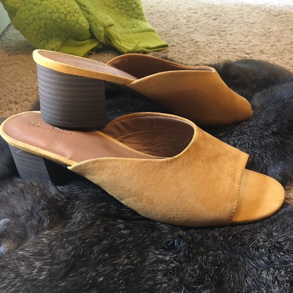 Slip on party sandals